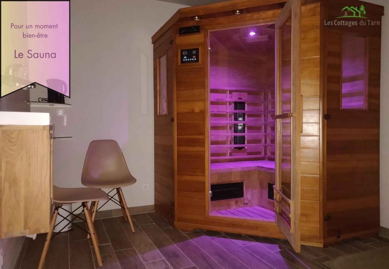 Le Cottage Nature Vigne Rouge Sauna Gaillac Entre Albi-Toulouse & Les Cottages Du Tarn Brens  Exteriör bild