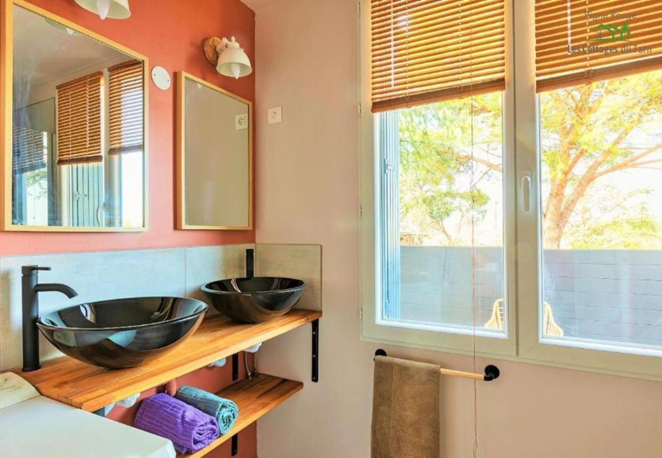 Le Cottage Nature Vigne Rouge Sauna Gaillac Entre Albi-Toulouse & Les Cottages Du Tarn Brens  Exteriör bild