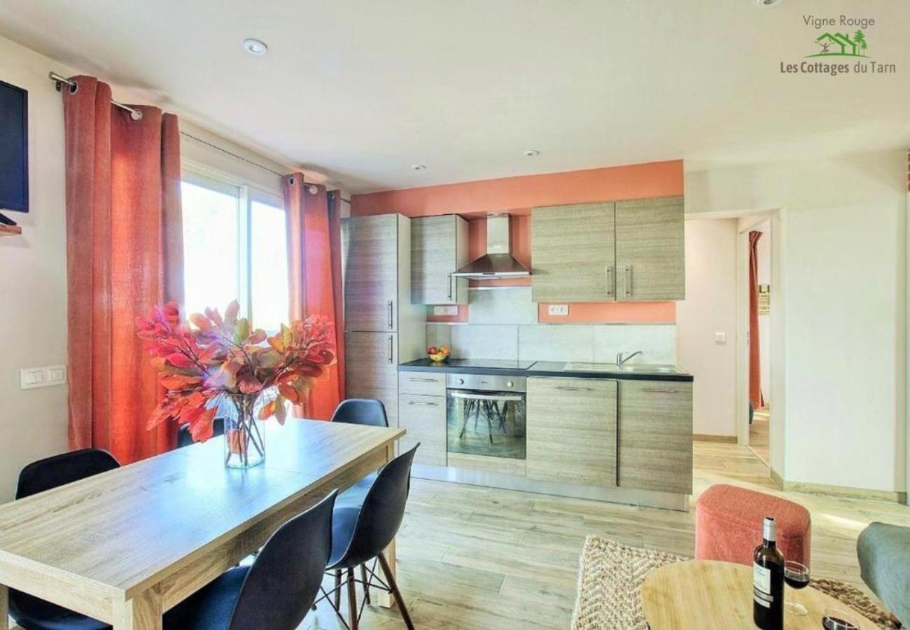 Le Cottage Nature Vigne Rouge Sauna Gaillac Entre Albi-Toulouse & Les Cottages Du Tarn Brens  Exteriör bild